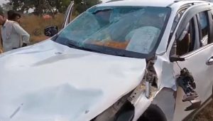 Prahlad Patel meets with an accident (1)