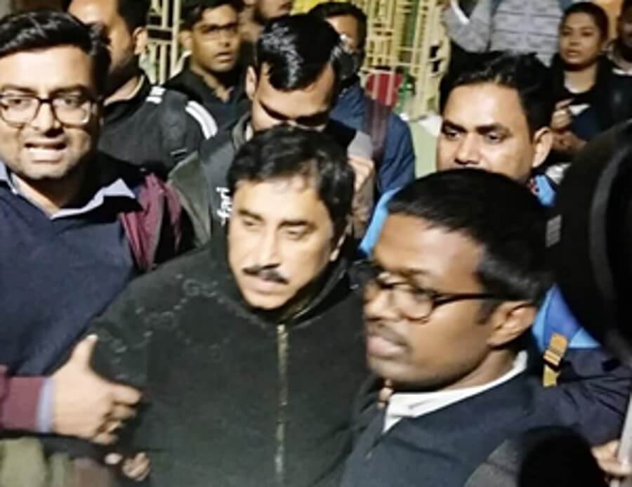  ED द्वारा गिरफ्तार किए गए TMC नेता शंकर अध्या (फोटो: आईएएनएस) 