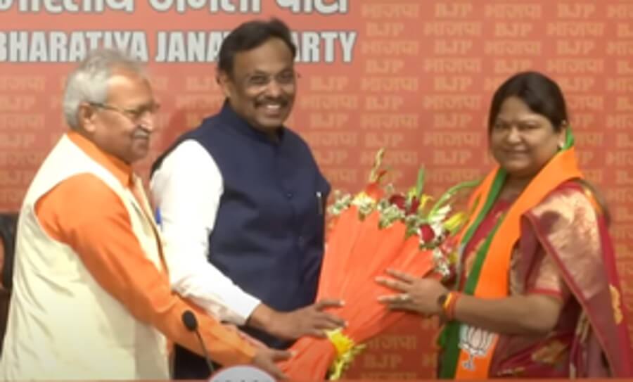 Sita Soren Joins BJP (1)