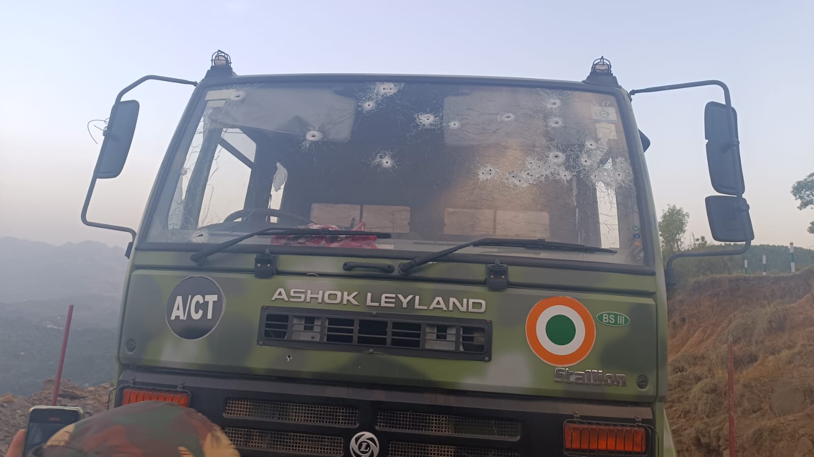 Terrorist attack on Indian Airforce Convoy In Poonch 2