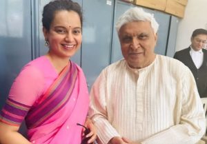 Kangana and Javed Akhtar (1)