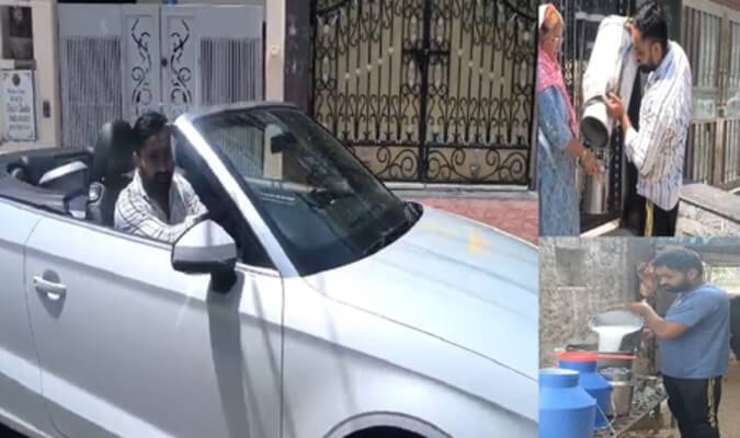 man selling milk in his 50 lakh car (1) (1)