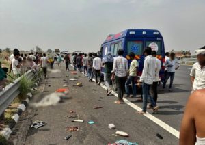 nooh accident