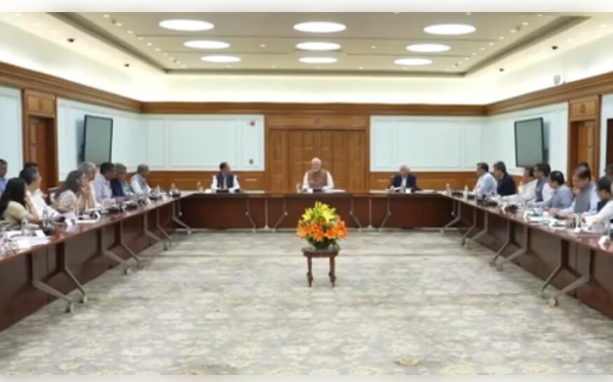 PM MODI HIGH LEVEL MEETING