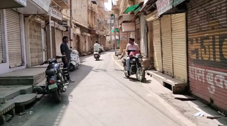 Shops closed in Jaislmer and Barmer (1) (1)