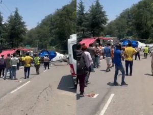 Helicopter Collage Lands On Highway (1) (1)