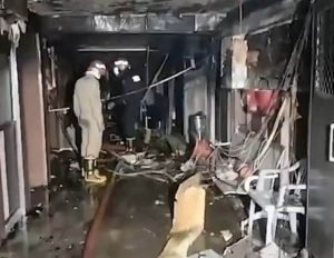 Fire in Delhi hospital one killed (1) (1)