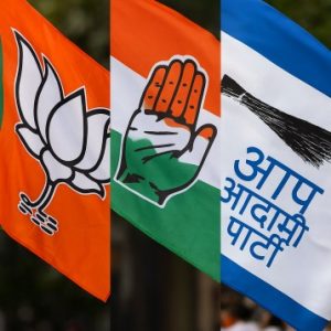 BJP Congress and AAP Flag Collage ChatGPT Image Dec 3, 2025, 12_19_00 PM