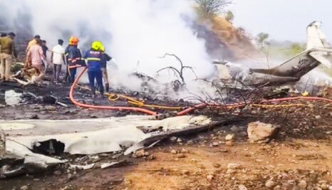 AJIT PAWAR PLANE CRASH