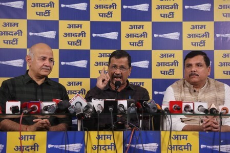 Arvind Kejriwal Manish Sisodia and Sanjay Singh (1) (1)