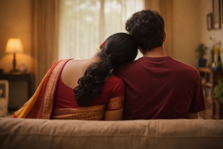 WOMAN WITH BOY