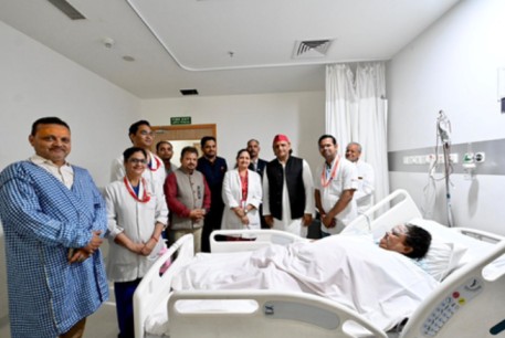Akhilesh Yadav visits BJP MLA