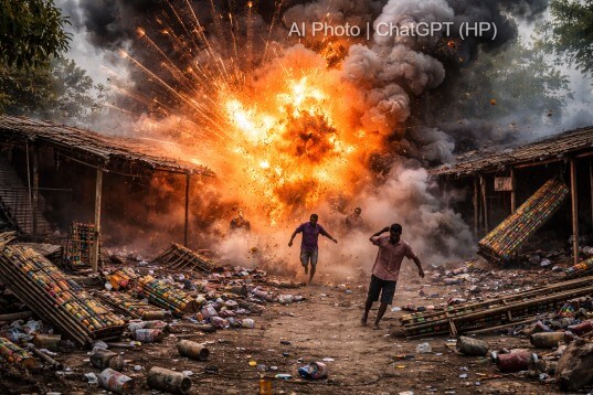 blast in firecracker factory in Tamil Nadu AI Photo ChatGPT (1) (1)