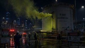 chemical plant leak