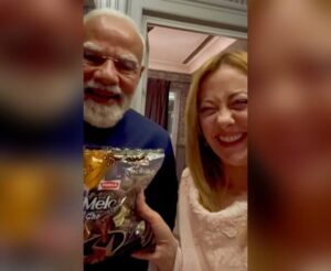 Modi and Meloni Together (1)
