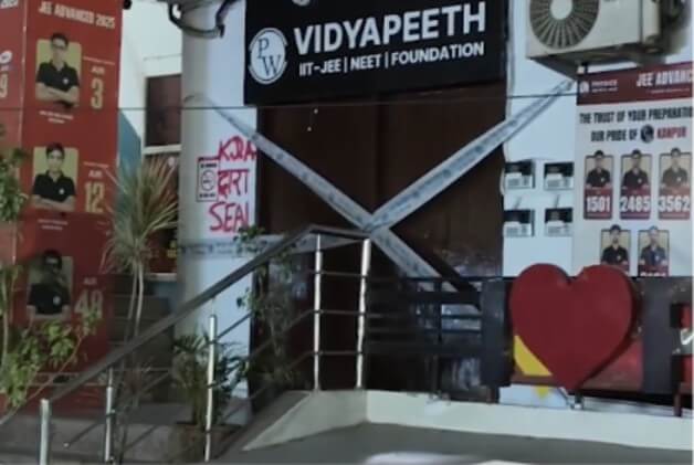 coaching institutes sealed in Kakadeo following fire tragedy in Lucknow (1)