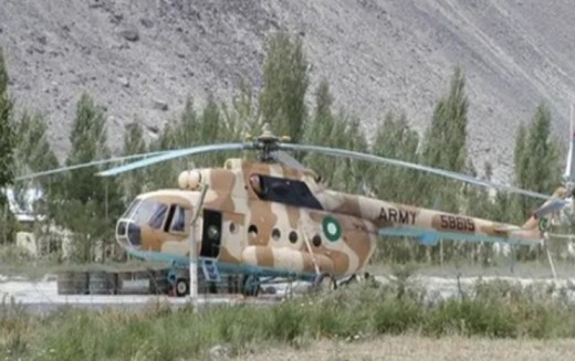 helicopter crash in pok