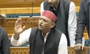 Akhilesh Yadav In Lok Sabha (1)