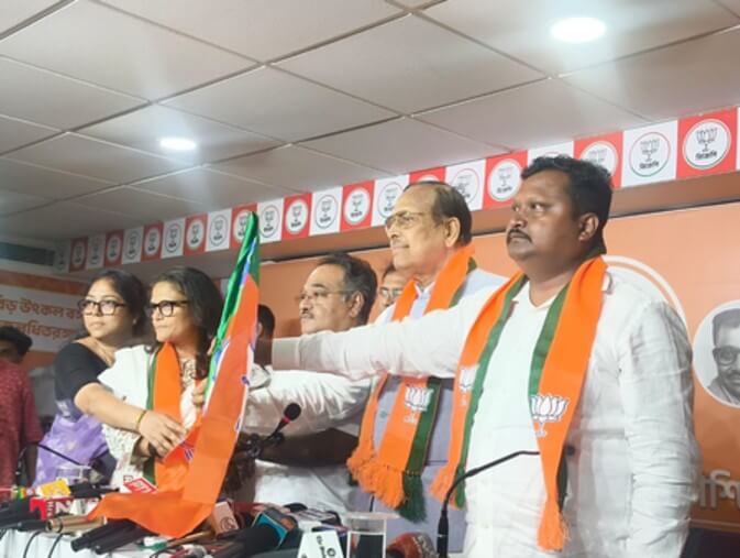 Three TMC leaders join BJP Sushmita Dev (2) (1)