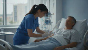 woman nurse administering injection to man in hospital Depositphotos_891625668_XL (1) (1) (1) (1)