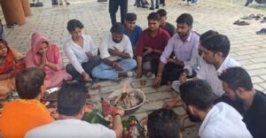 hawan conducted on ramlila ground where Kharge had conducted rally IANS (1) (1)
