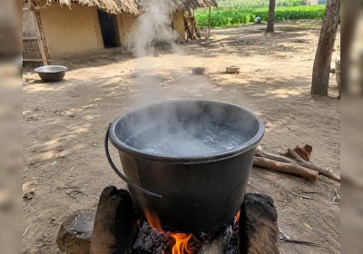 hot water