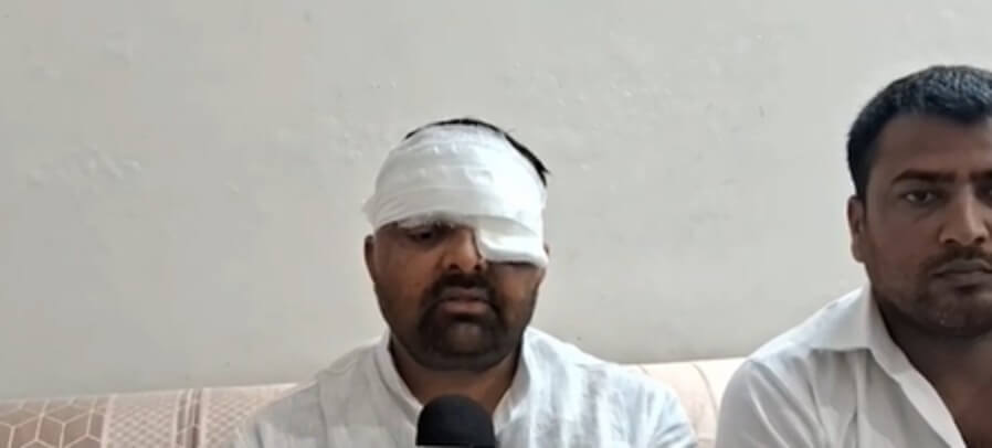 man accuses ex meerut SSP of beating him (1)