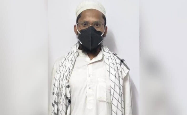 mohammad zafar arrested by UP ATS 1 (1)