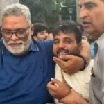 pappu yadav attacked with slipper ians (1)