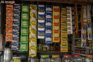 tobacco gutka Colourful Sachet Wall in a Busy Shop (1) (1) (1)