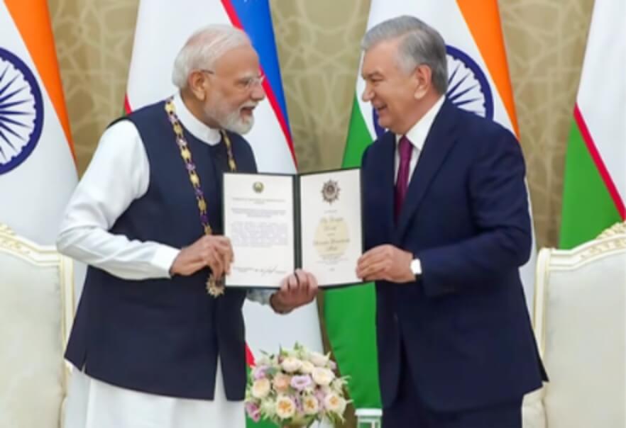 uzbekistan honours pm modi (1)