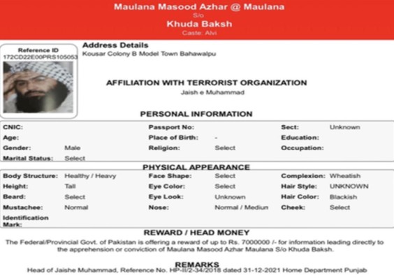 MASOOD AZHAR