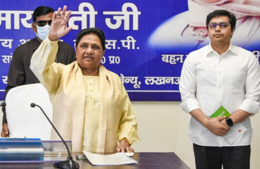 Mayawati and Akash Anand 2 IANS (1) (1)