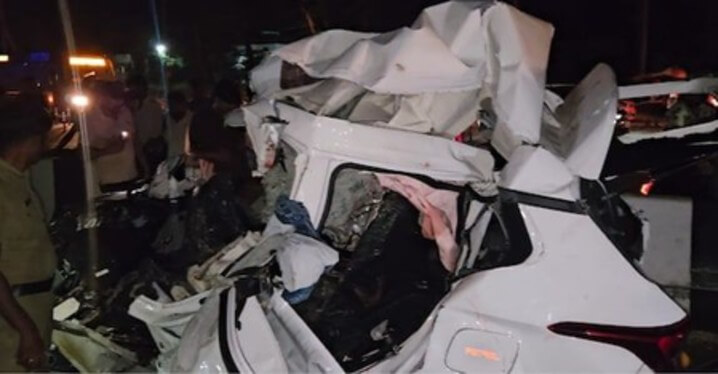 accident in trishur 8 engineering students killed IANS (1)