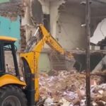 bulldozer action against masjid built on govt land in Saharanpur collectorate IANS Sep 05 (1) (1)