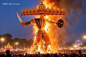 Burning Ten-Headed Ravana at Dussehra (1) (1)