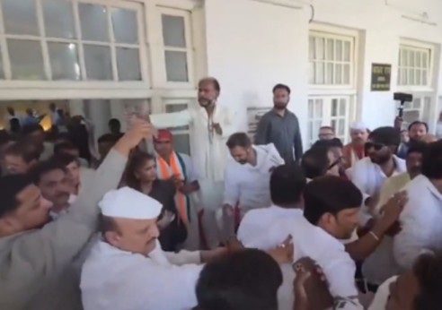 Chaos at UP Congress Event