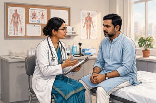 DOCTOR AND PATIENT