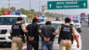 Delhi Police Arrest on Agra Expressway (1) (1)