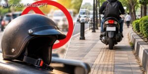 HALF Helmet Ban