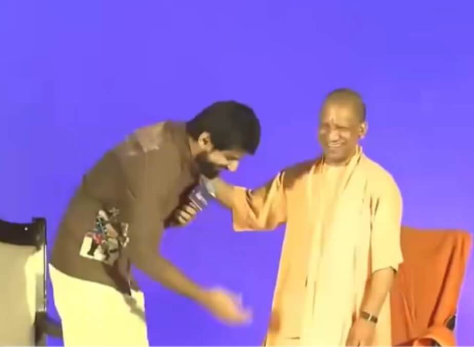 Harsh Gujaral CM Yogi Adityanath (1)