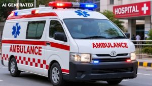 Hospital Ambulance at the Entrance (1) (1)