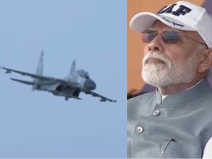 PM Modi at Varanasi Air Show Oct 25 (1)
