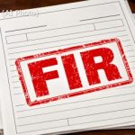 First Information Report Red FIR Stamp on Official Form (1)