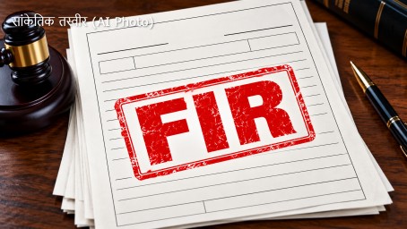 First Information Report Red FIR Stamp on Official Form (1)