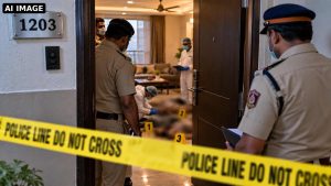 police investigation at crime scene (1)